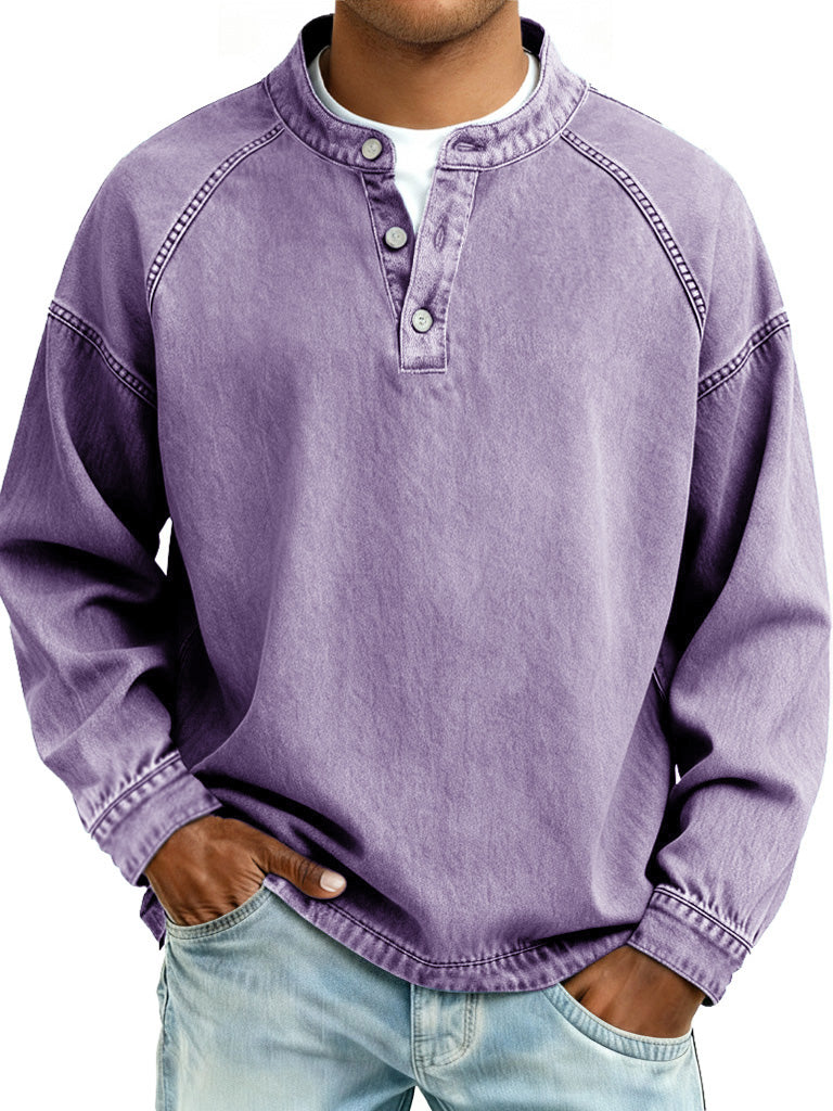 Men Can’t Get Enough of This Cozy Henley Shirt