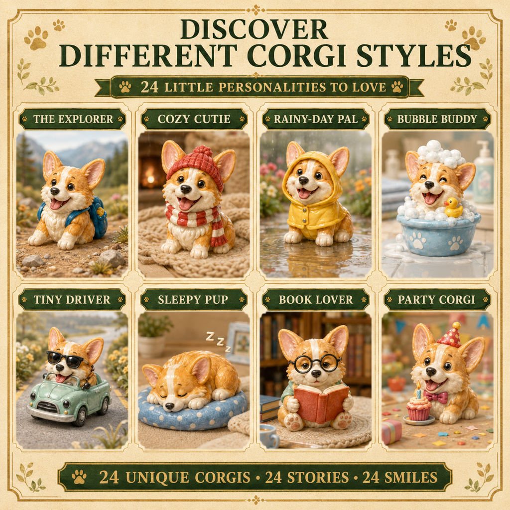 ✨Everyday Corgi Advent Calendar 2026 - 24-Day Festive Countdown