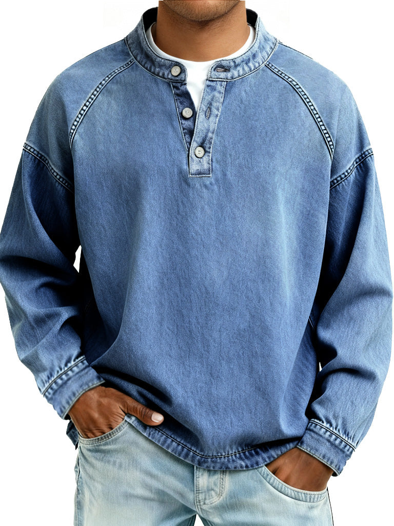 Men Can’t Get Enough of This Cozy Henley Shirt