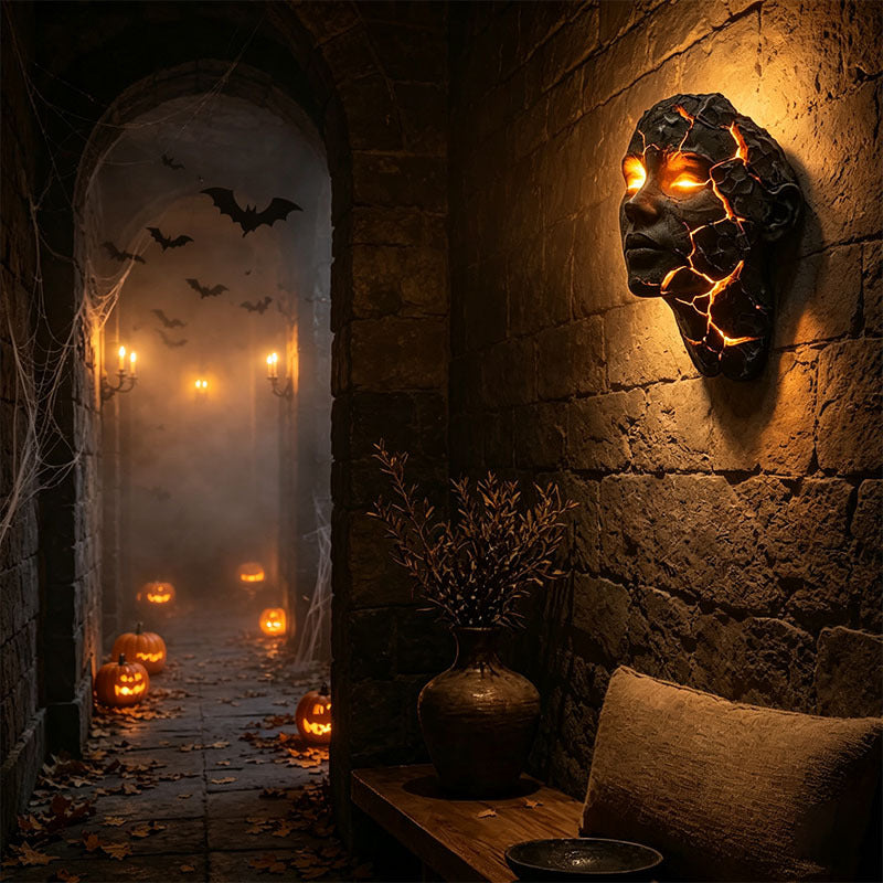 💥🏆Halloween Promotion Mystical Cracked Soul Wall Light