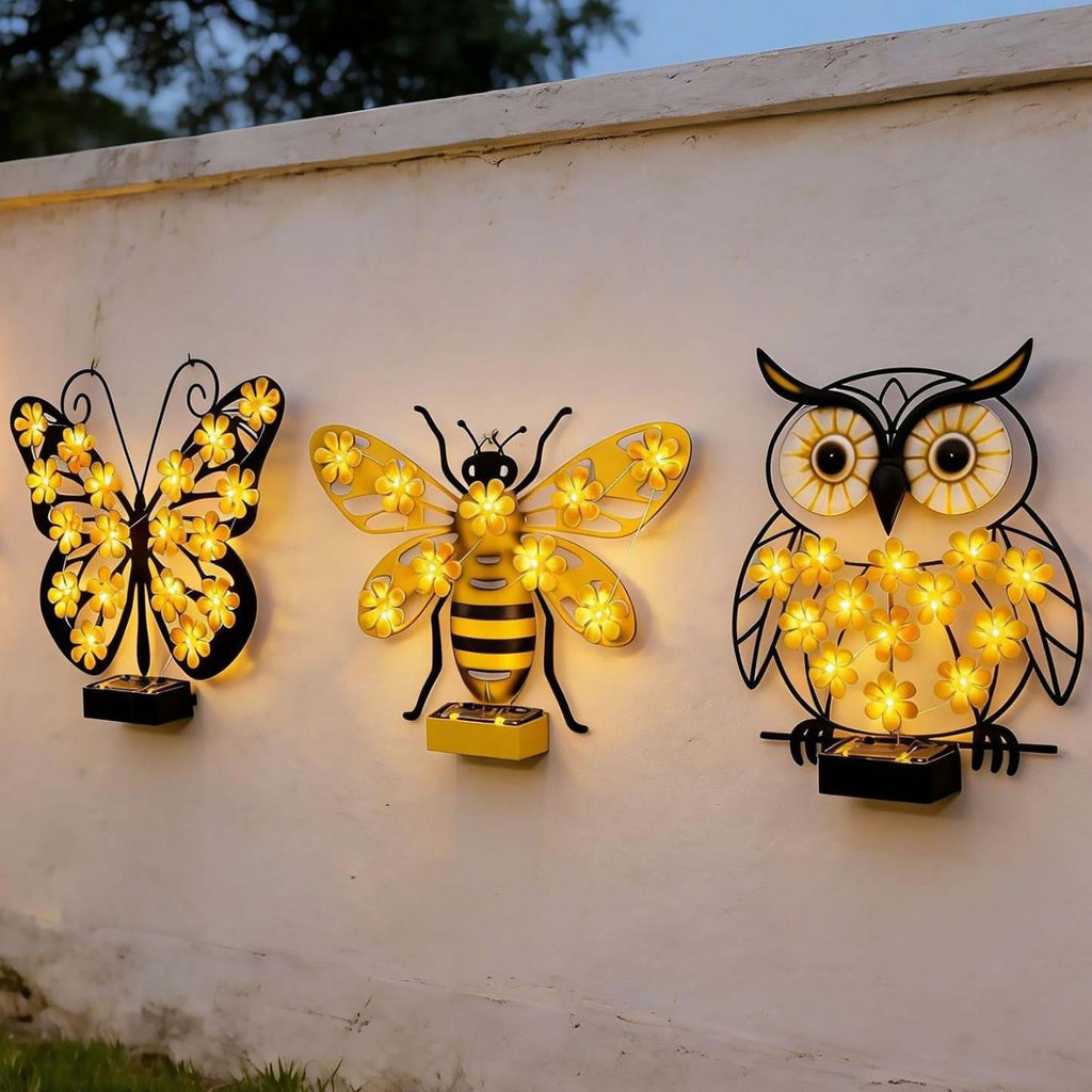 🎖️Solar Metal Art Wall Lights