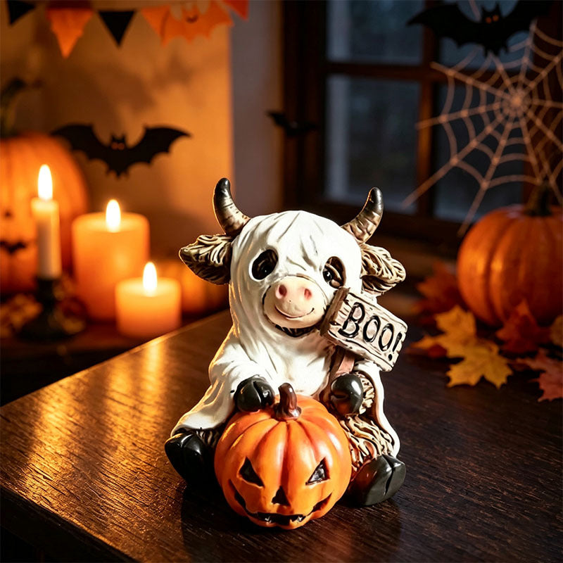 🎁Halloween Highland Cow Magic Ornament Decoration Gift