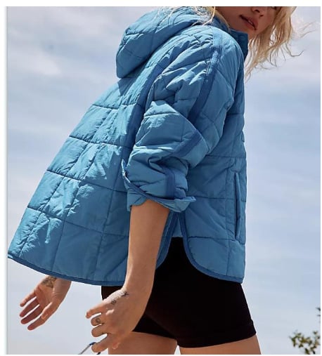 🔥Women's Oversized Hooded Puffer Jacket Quilted Lightweight Winter Warm Pullover Padded Hoodies Coat