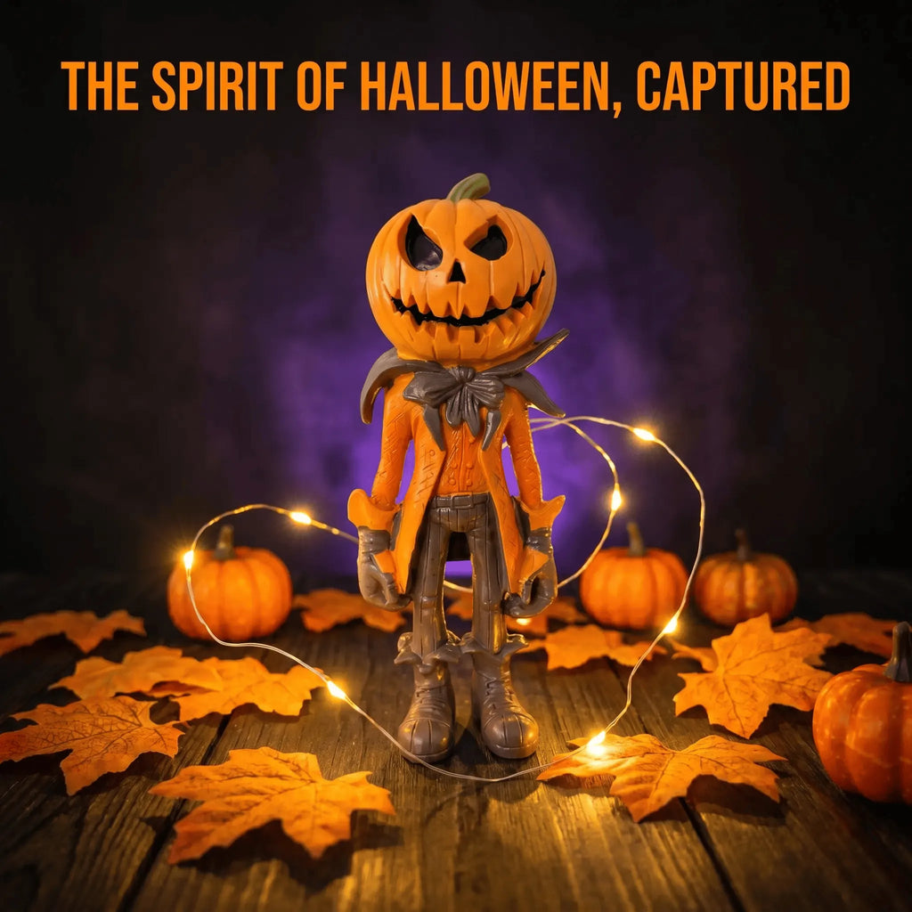 Halloween Pumpkin Figurine Decoration