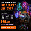 🎃32FT HD Halloween Projector | That Disappoint Your Halloween Party | 10 Unique HD Projection Patterns