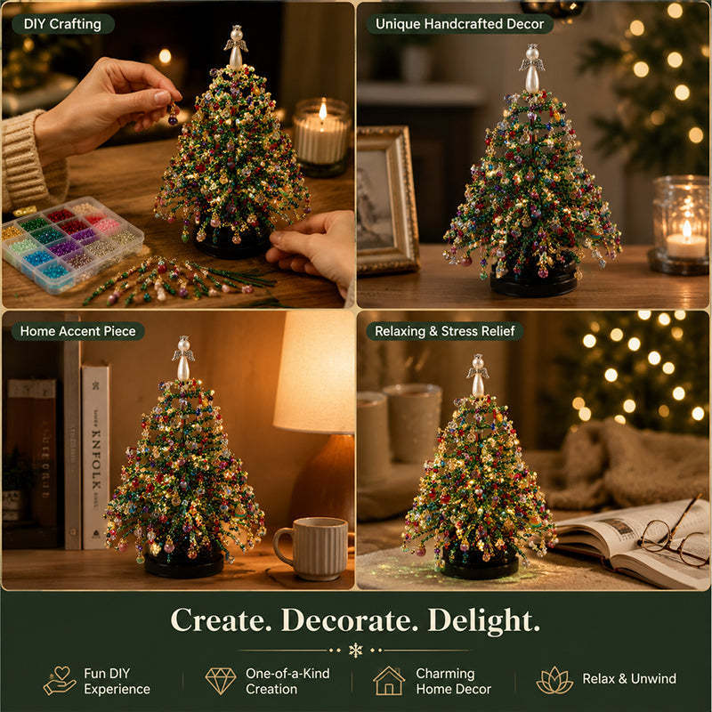 🔥Hot Sale Last Day 50% OFF - DIY Beaded Festival Tree Kit