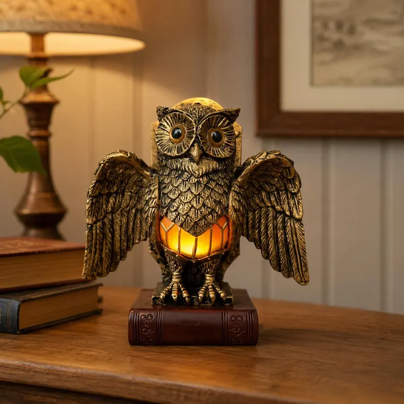 🎁Halloween Promotion 70% OFF - Vintage Owl Garden Wall Sconce
