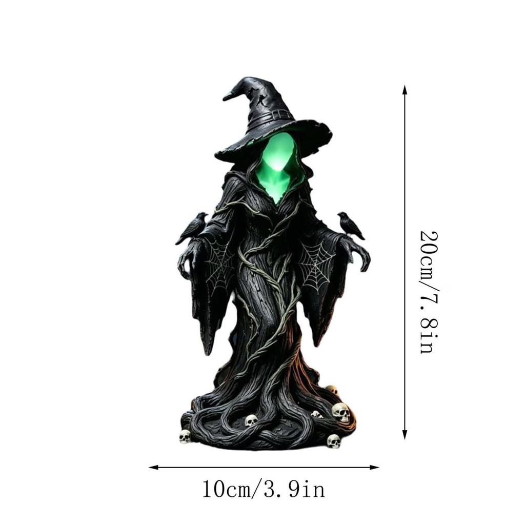 🎁Last Day 60% OFF - Spooky Glowing Witch Halloween Ornaments