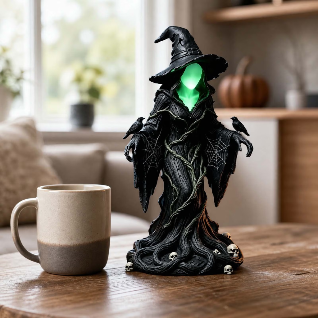 🎁Last Day 60% OFF - Spooky Glowing Witch Halloween Ornaments