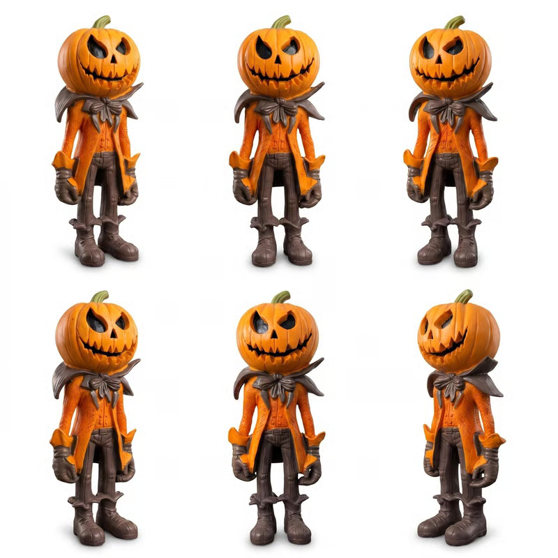 Halloween Pumpkin Figurine Decoration
