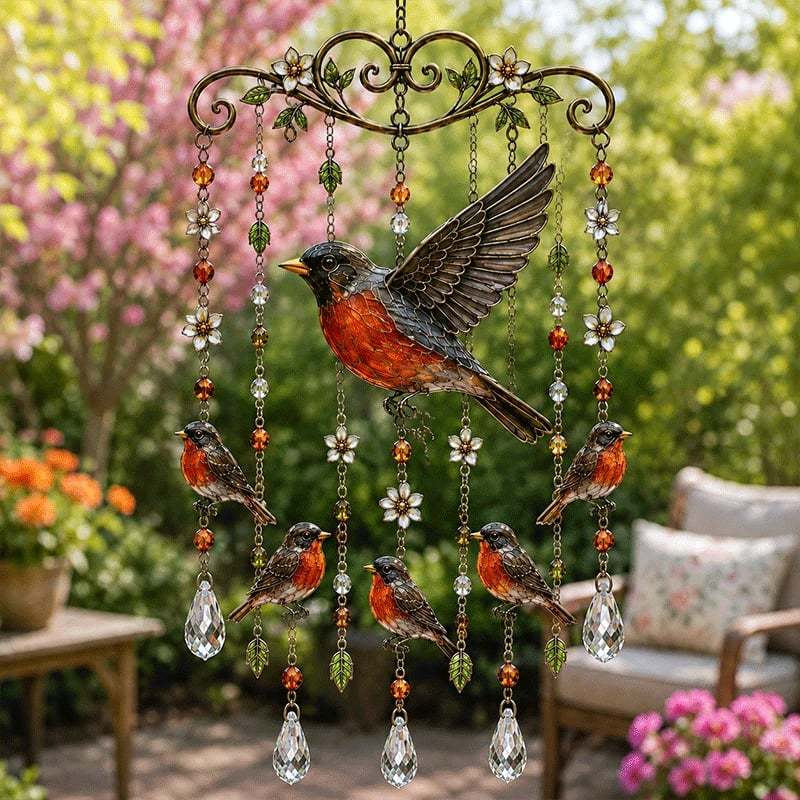 🔥Last Day 50% OFF🐦🎐Graceful Hummingbird Wind Chime