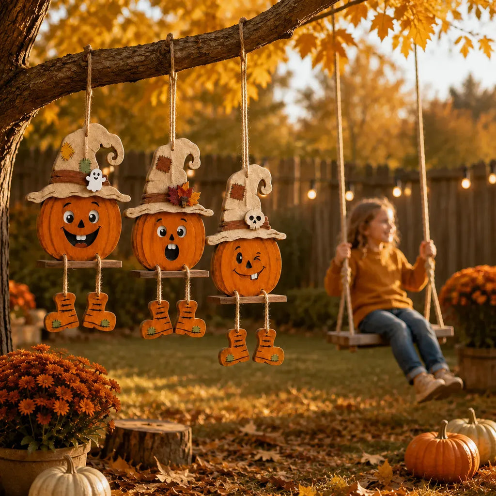 🎁Halloween Pumpkin Shelf Sitters(3Pcs)