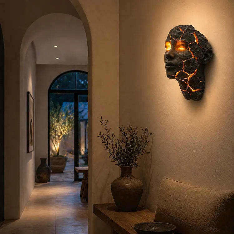 💥🏆Halloween Promotion Mystical Cracked Soul Wall Light