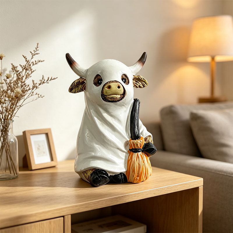 🎁Halloween Highland Cow Magic Ornament Decoration Gift