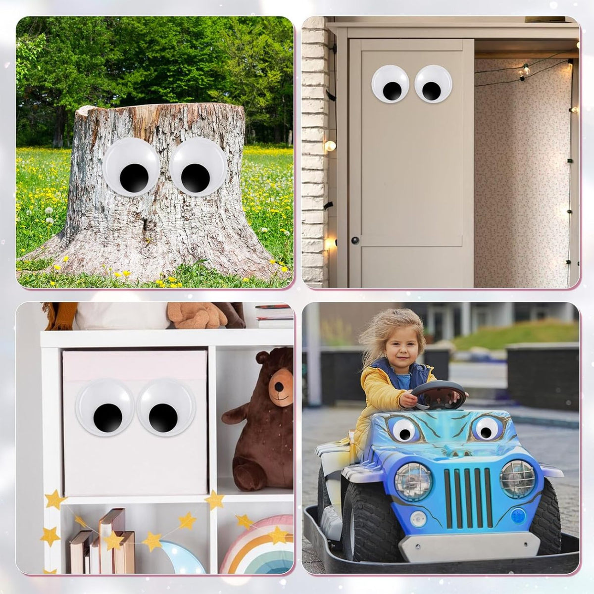🔥Giant Wiggle Googly Eyes with Self Adhesive
