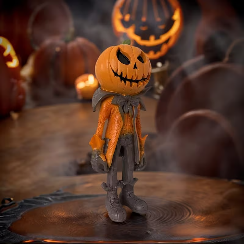 Halloween Pumpkin Figurine Decoration