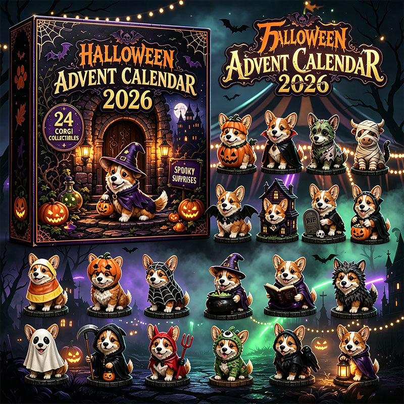 🐶24 Days of Spooky Castle Corgi Advent Calendar 2026