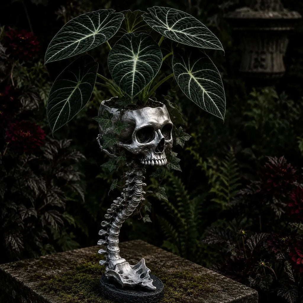 💥 Flash Sale 50% OFF 💀 Skull Planter Bold Decor for Plant Lovers