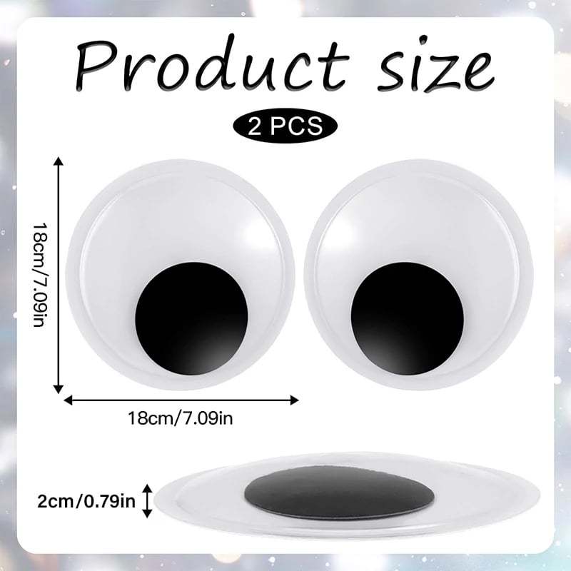 🔥Giant Wiggle Googly Eyes with Self Adhesive