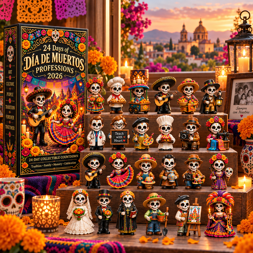 🎃24-Day Countdown to the 2026 "Day of the Dead" Profession🎁