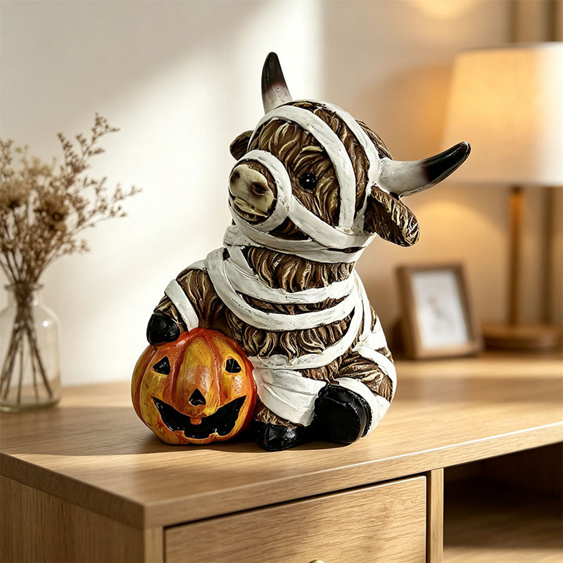 🎁Halloween Highland Cow Magic Ornament Decoration Gift