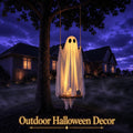 🔥Hanging Swing Ghost Halloween Decor with String Lights