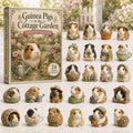🎁🐹24 Days Guinea Pig Acrylic Ornament Advent Calendar