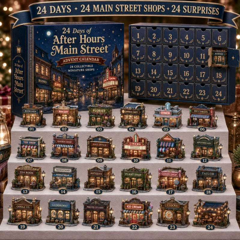 ✨🎄24 Days Of Christmas Village Friends Acrylic Ornament Advent Calendar