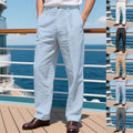 Men's pinstripe casual dress pants | Summer vacation loose casual pants