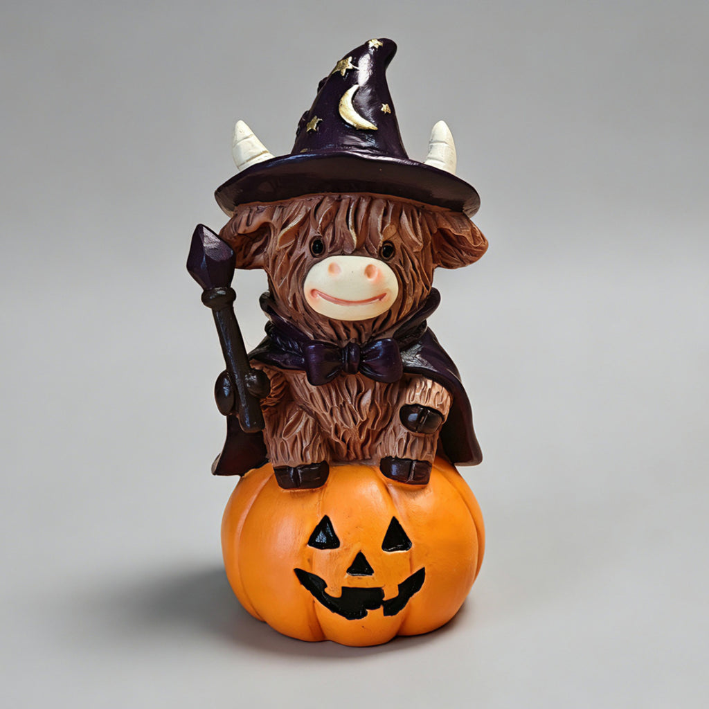 🎁Halloween Highland Cow Magic Ornament Decoration Gift