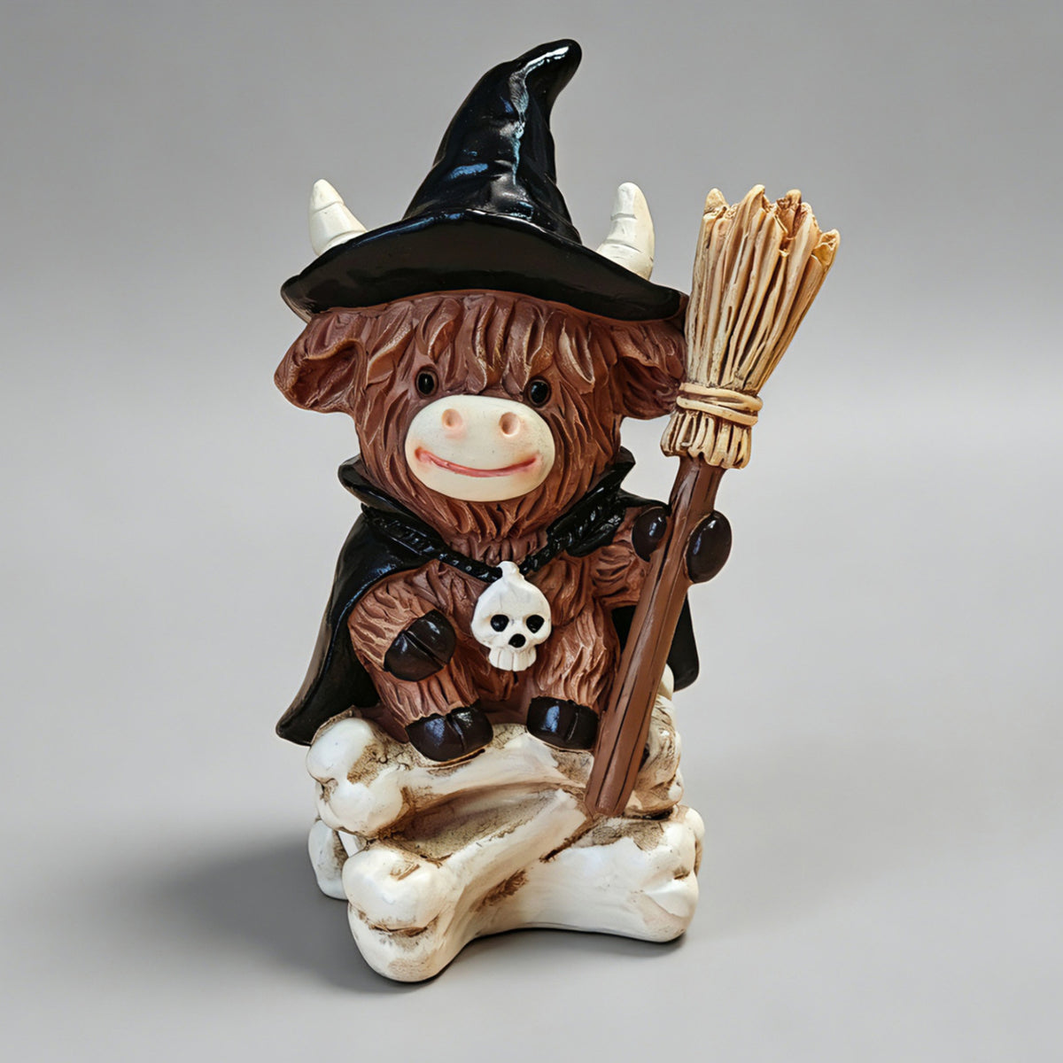 🎁Halloween Highland Cow Magic Ornament Decoration Gift
