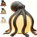🐙Octopus Ocean Decor Table Lamp Nautical Resin LED Bedside Desk Lamp Gift