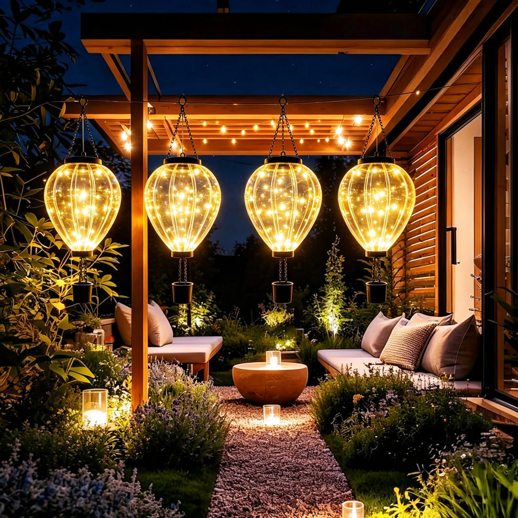 🎈Solar Hot Air Balloon Garden Lantern