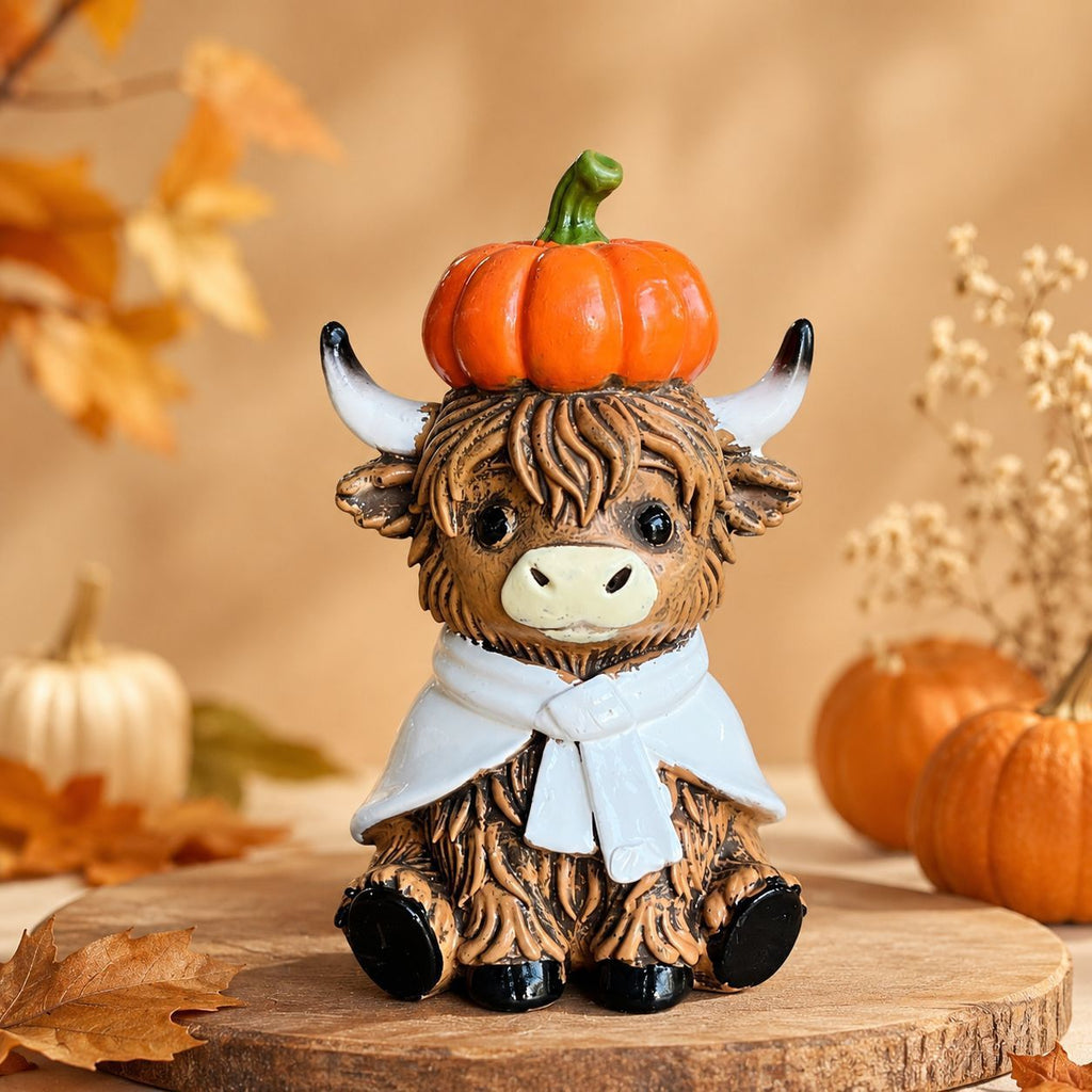 🎁Halloween Highland Cow Magic Ornament Decoration Gift