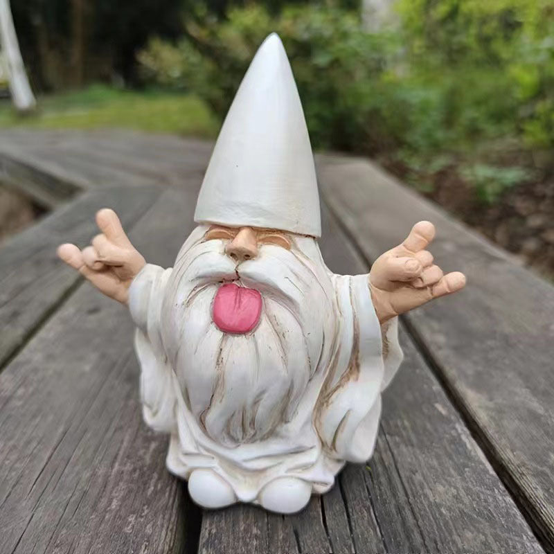 😍Funny Garden Statue Gnome Ornament