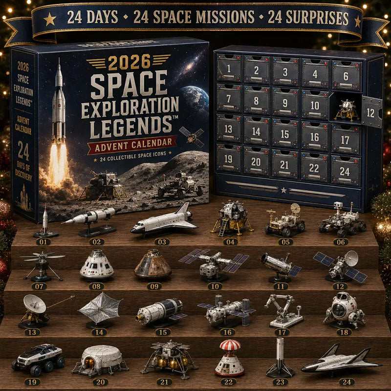 🔥49% Off Last Day - 24-Day Space Rover Advent Calendar – 24 Futuristic Planetary Explorers