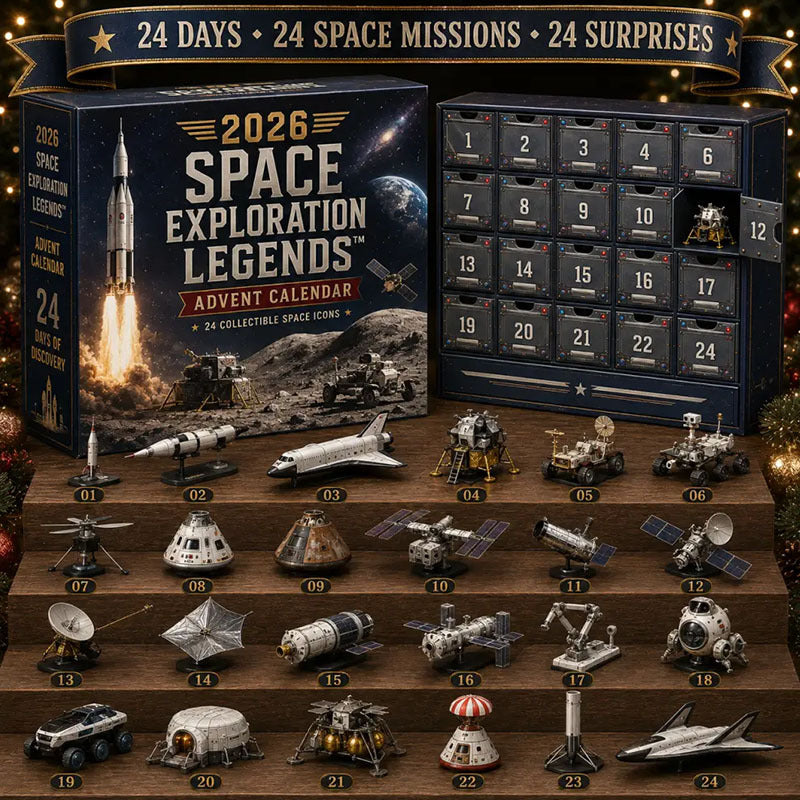 🔥49% Off Last Day - 24-Day Space Rover Advent Calendar – 24 Futuristic Planetary Explorers