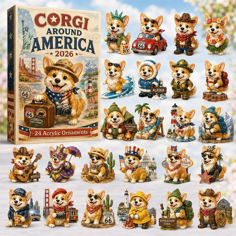 ✨Everyday Corgi Advent Calendar 2026 - 24-Day Festive Countdown