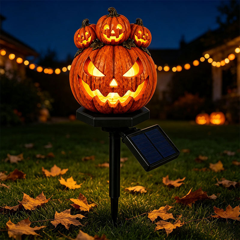 Halloween Solar Pumpkin Garden Light