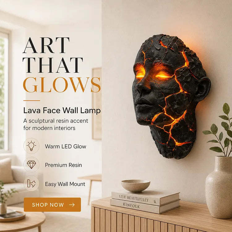 💥🏆Halloween Promotion Mystical Cracked Soul Wall Light