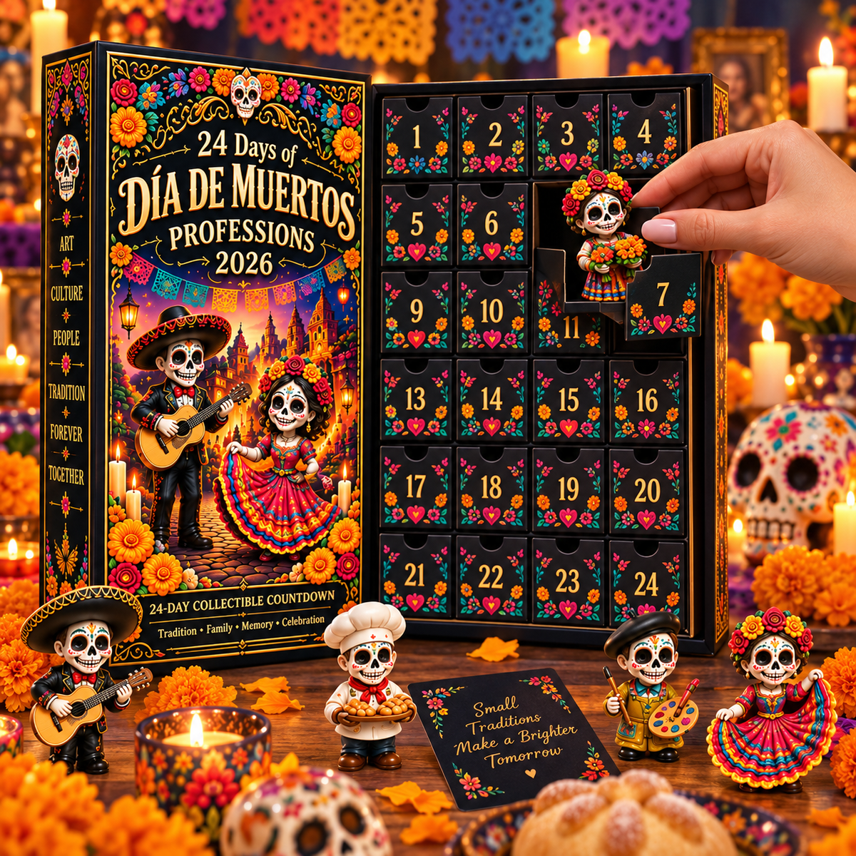 🎃24-Day Countdown to the 2026 "Day of the Dead" Profession🎁