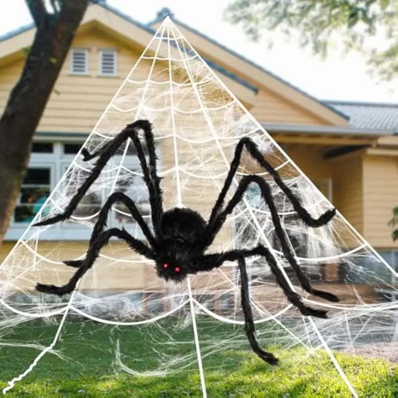 🎃Spooky Season Outdoor Spider Web Lights
