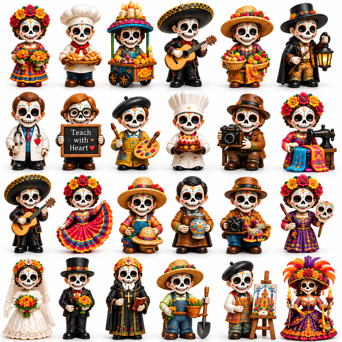 🎃24-Day Countdown to the 2026 "Day of the Dead" Profession🎁