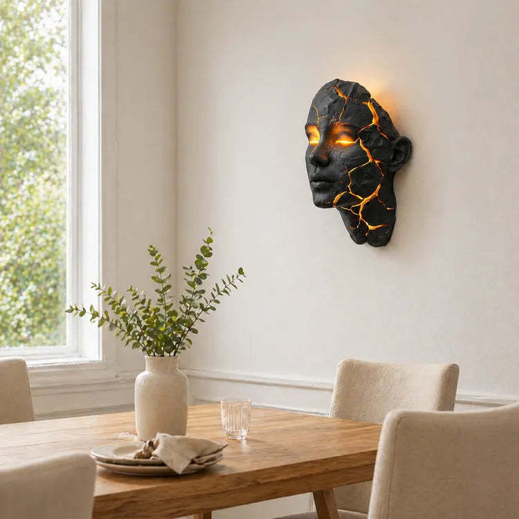 💥🏆Halloween Promotion Mystical Cracked Soul Wall Light