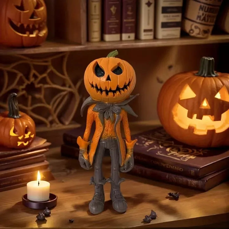 Halloween Pumpkin Figurine Decoration