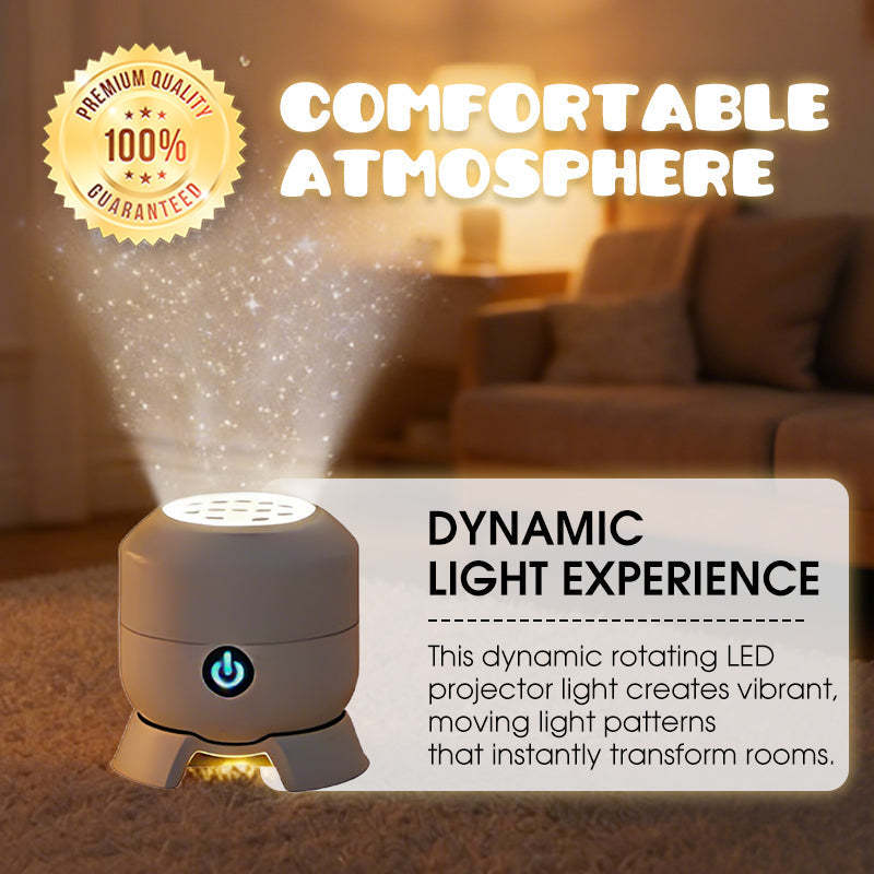 🔥LAST DAY 50% OFF🔥Dynamic Rotating LED Projector Light