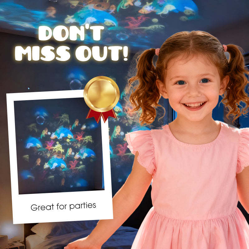 🔥LAST DAY 50% OFF🔥Dynamic Rotating LED Projector Light