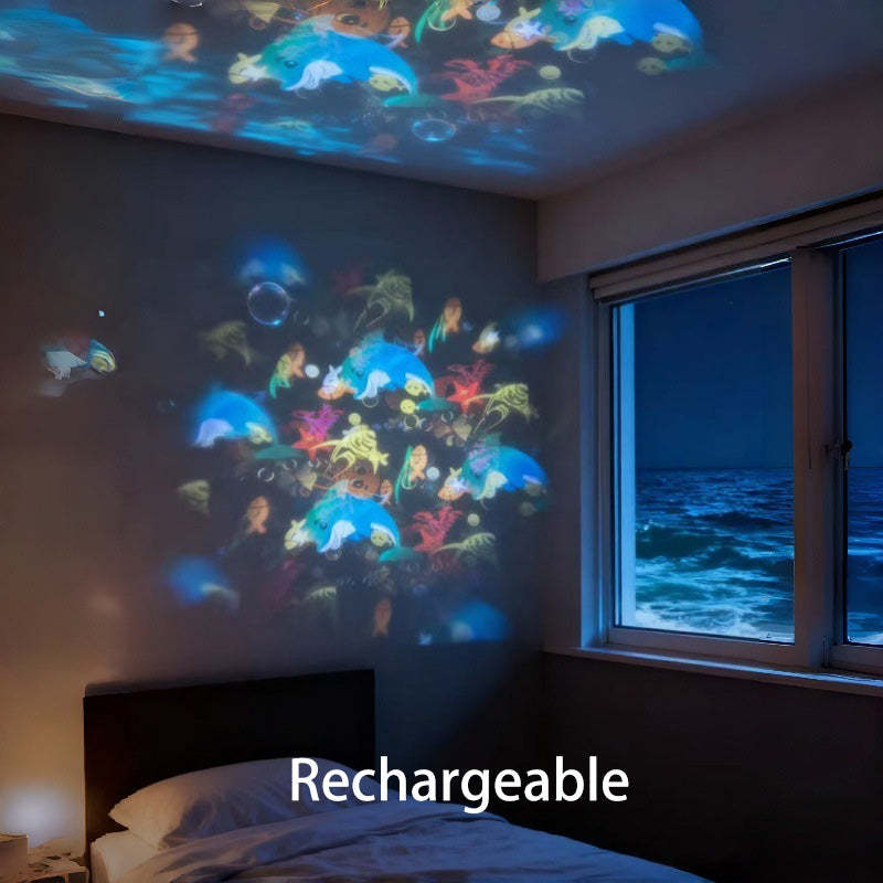 🔥LAST DAY 50% OFF🔥Dynamic Rotating LED Projector Light