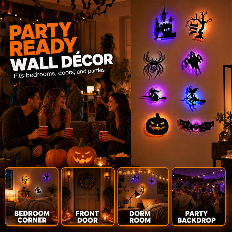 🎃Halloween Glow in Dark Wall Stickers